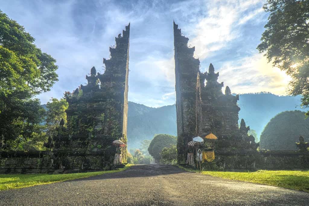Travel Southeast Asia - Bali - Handara Gate