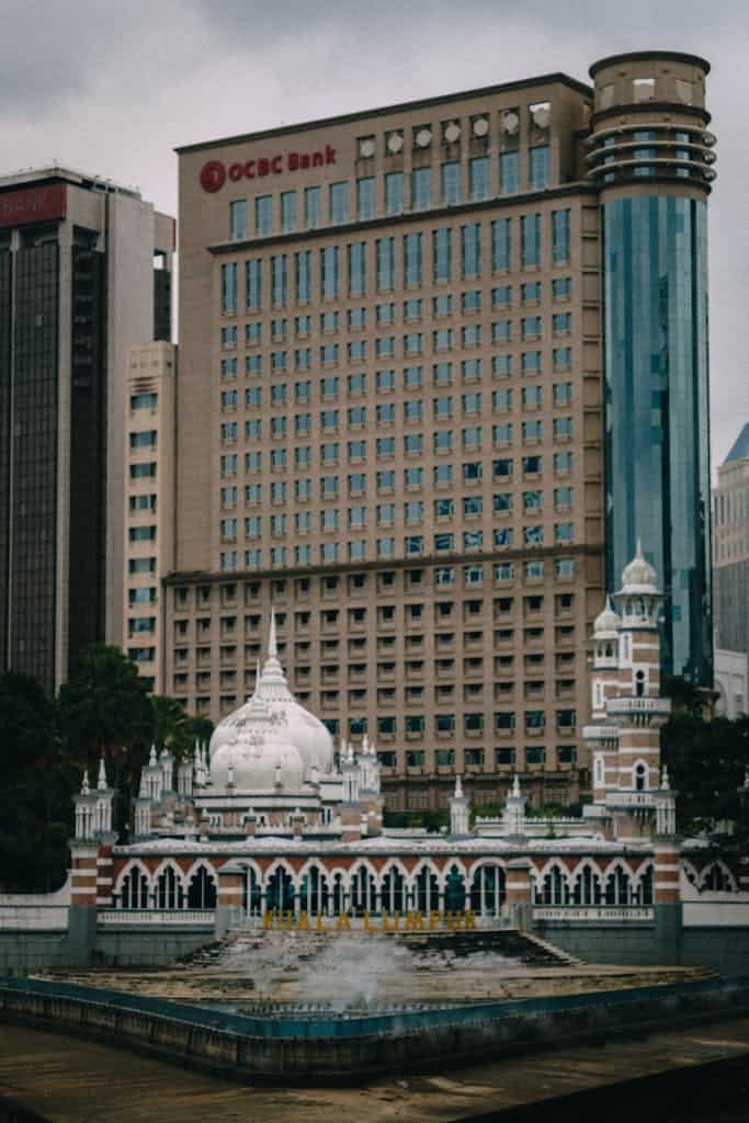 Marvelous Jamek Mosque, Kuala Lumpur, Malaysia