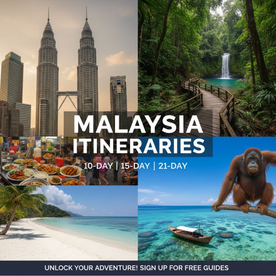 Nomadic Southeast Asia Malaysia Itineraries